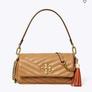 Tory Burch Kira Chevron Tassel Small Flap Shoulder Bag